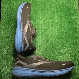 Brooks Ghost 15 Men’s Size 15 Running Shoes Black/Pearl/Blue 1103931D056